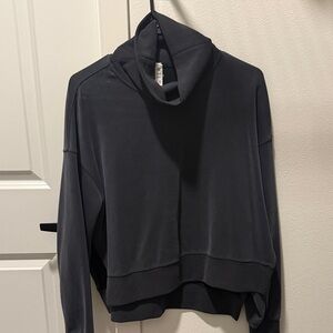 lululemon athletica Black Cowl Neck Sweater